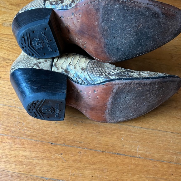 Vintage Python snake skin Western boots - Picture 6 of 6
